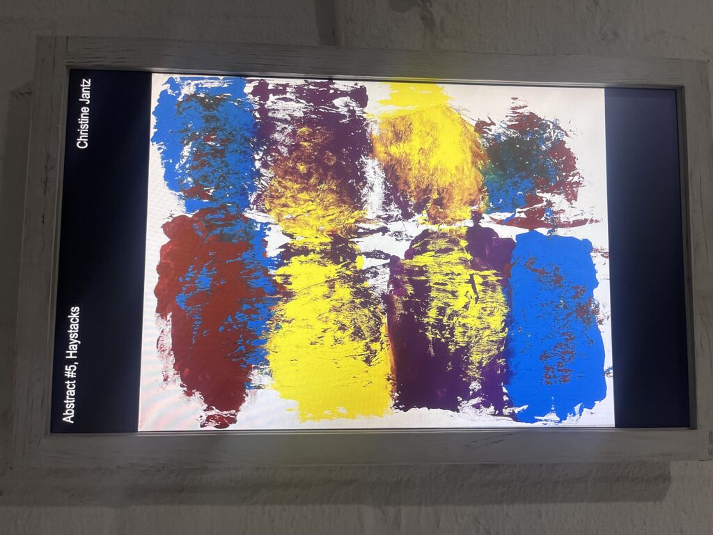 Abstract #5, Haystacks, @ARTHOUSE.NYC Autumnal Exhibit 2025