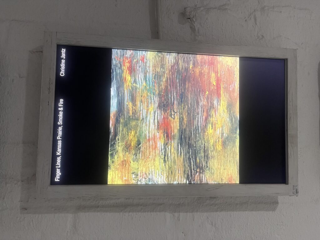 Finger Lines, Kansas Prairie, Smoke and Fire, @ARTHOUSE.NYC Autumnal Exhibit 2025